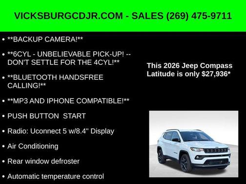 2026 Jeep Compass Latitude