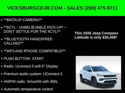 2026 Jeep Compass Latitude