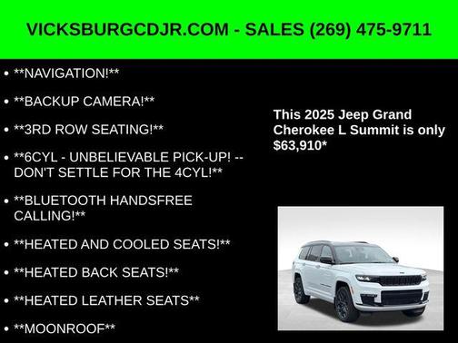2025 Jeep Grand Cherokee L Summit