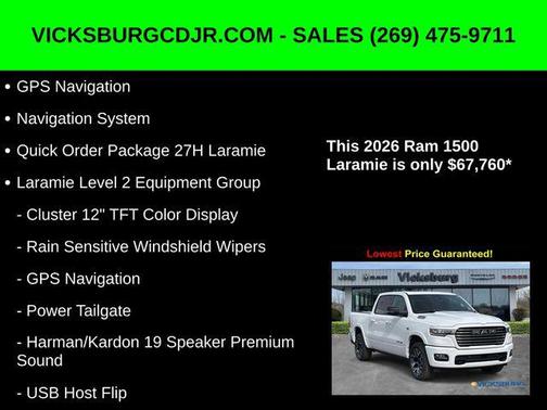 2026 RAM 1500 Laramie