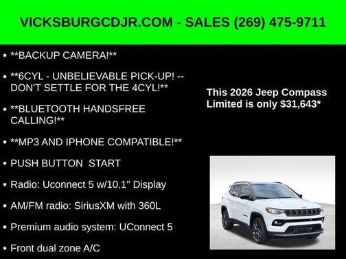 2026 Jeep Compass Limited