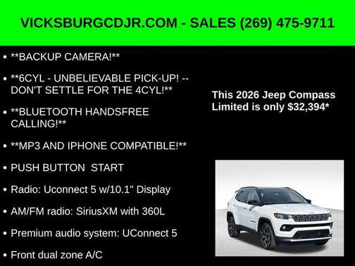 2026 Jeep Compass Limited