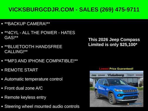 2026 Jeep Compass Limited