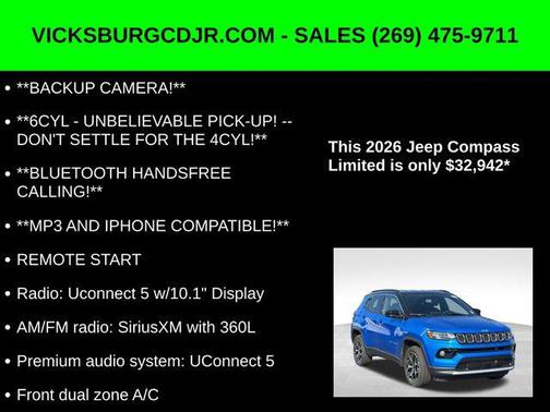 2026 Jeep Compass Limited