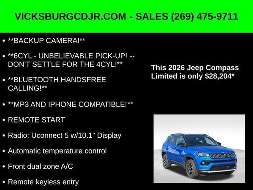 2026 Jeep Compass Limited