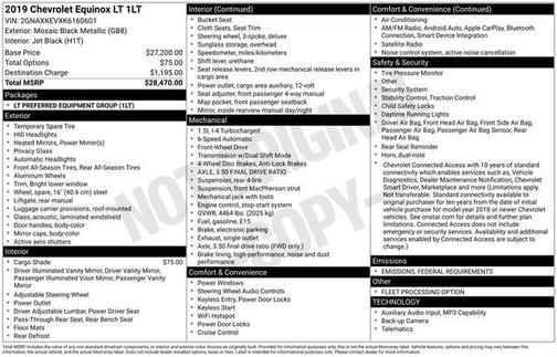 2019 Chevrolet Equinox 1LT