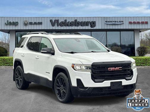 Summit White 2023 GMC Acadia SLE