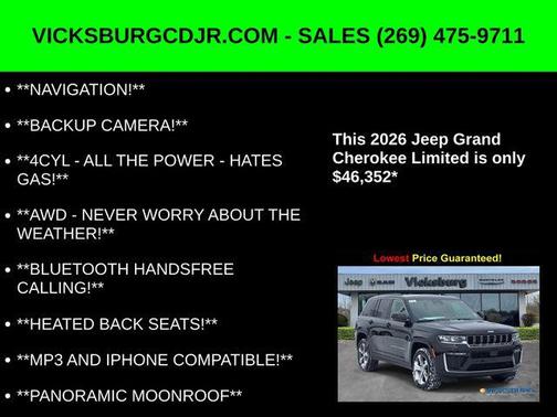 2026 Jeep Grand Cherokee Limited