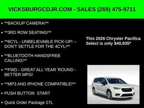 2026 Chrysler Pacifica L