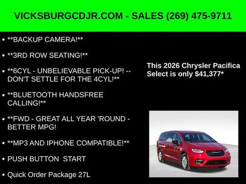 2026 Chrysler Pacifica L