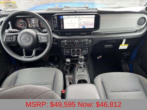 Blue Pearl 2026 Jeep Wrangler Sport S