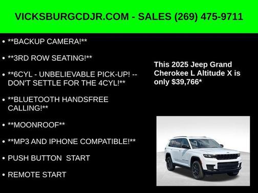 2025 Jeep Grand Cherokee L Altitude