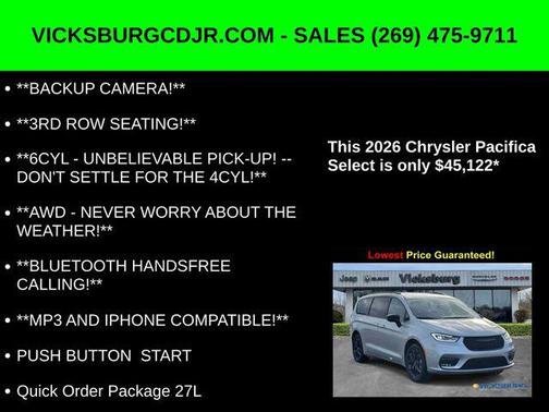 2026 Chrysler Pacifica L