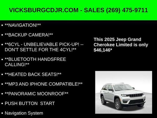 2025 Jeep Grand Cherokee Limited X