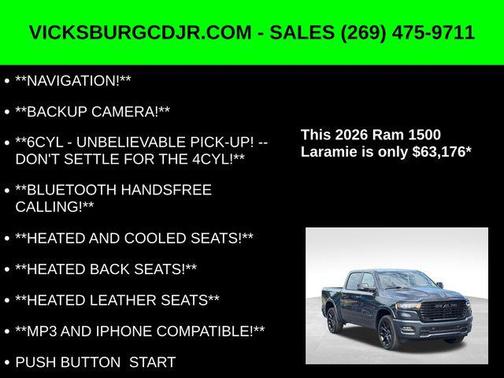 2026 RAM 1500 Laramie