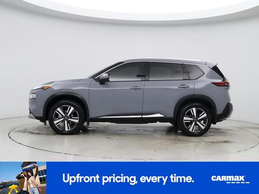 Gray 2023 Nissan Rogue Platinum