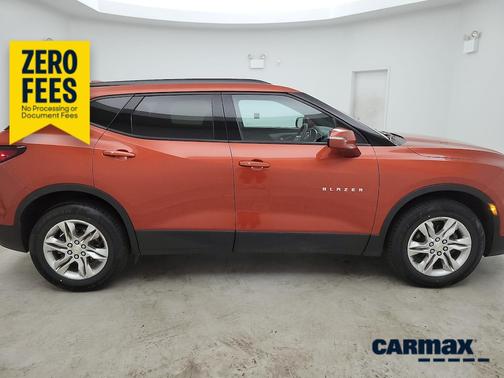 Orange 2021 Chevrolet Blazer 2LT
