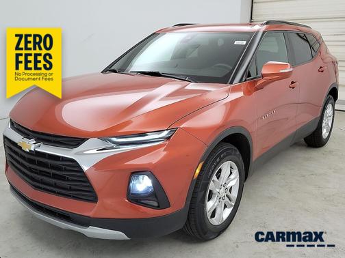 Orange 2021 Chevrolet Blazer 2LT