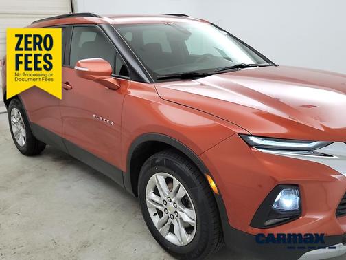 Orange 2021 Chevrolet Blazer 2LT