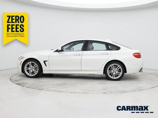 White 2016 BMW 428 XI Gran Coupe