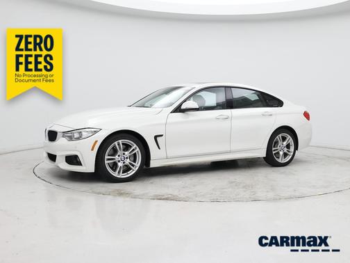 White 2016 BMW 428 XI Gran Coupe