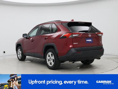 Red 2021 Toyota RAV4 XLE