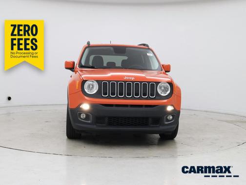 Orange 2015 Jeep Renegade Latitude