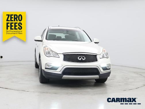 White 2016 INFINITI QX50