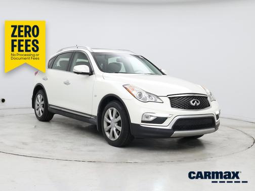 White 2016 INFINITI QX50