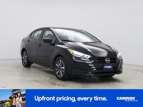 Black 2025 Nissan Versa SV