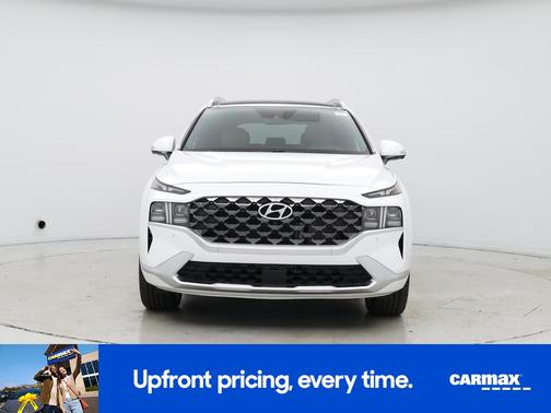 White 2022 Hyundai SANTA FE Calligraphy