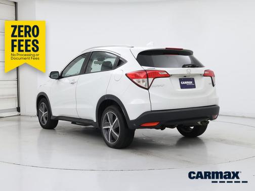 White 2022 Honda HR-V EX