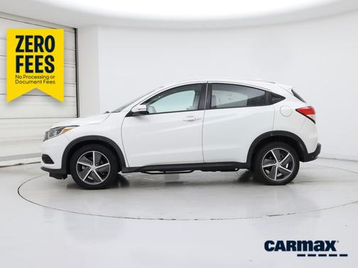 White 2022 Honda HR-V EX