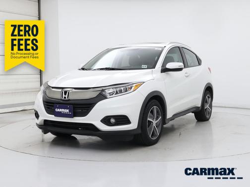 White 2022 Honda HR-V EX