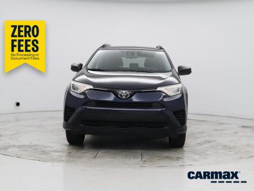 Blue 2017 Toyota RAV4 LE