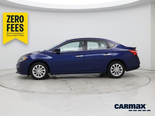 Blue 2019 Nissan Sentra S