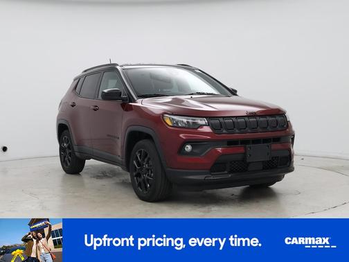 Red 2022 Jeep Compass Altitude