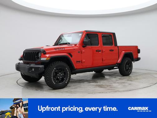 Red 2024 Jeep Gladiator Willy's