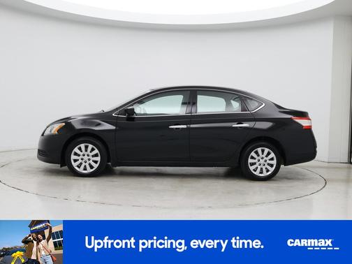 Black 2015 Nissan Sentra SV
