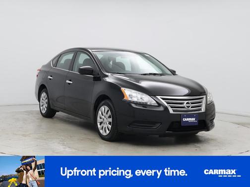 Black 2015 Nissan Sentra SV