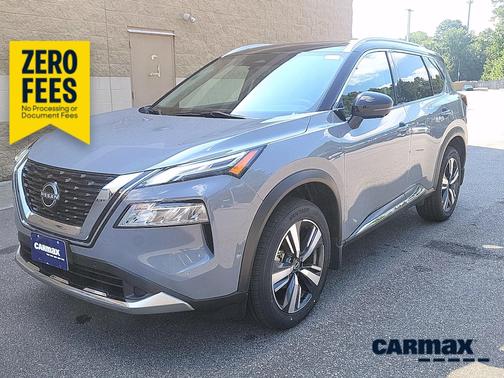 Gray 2023 Nissan Rogue Platinum