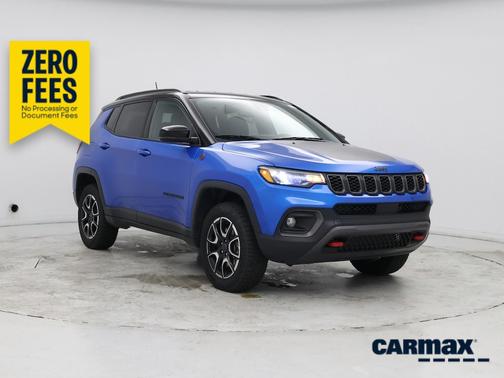 Blue 2025 Jeep Compass Trailhawk