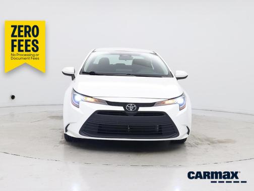 White 2023 Toyota Corolla LE
