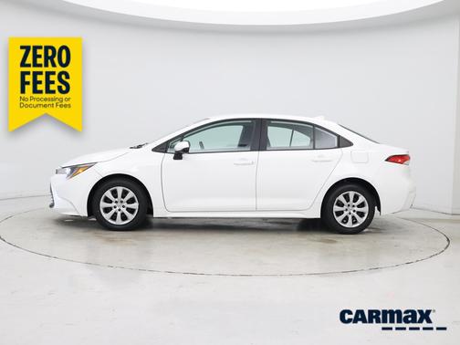 White 2023 Toyota Corolla LE