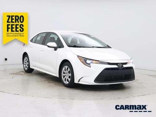 White 2023 Toyota Corolla LE