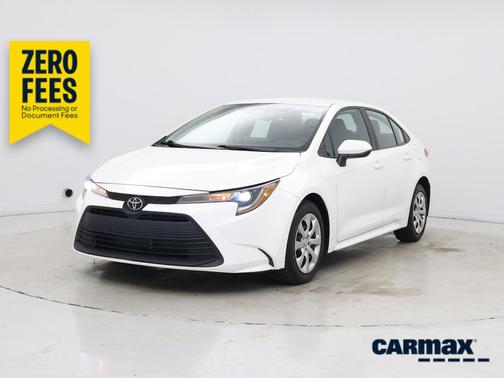 White 2023 Toyota Corolla LE