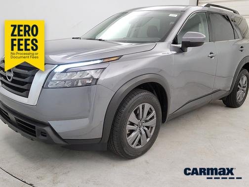 Gray 2025 Nissan Pathfinder SV