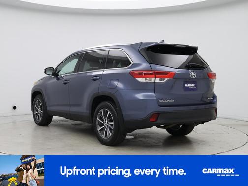Blue 2019 Toyota Highlander XLE