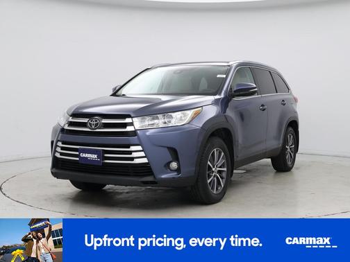 Blue 2019 Toyota Highlander XLE