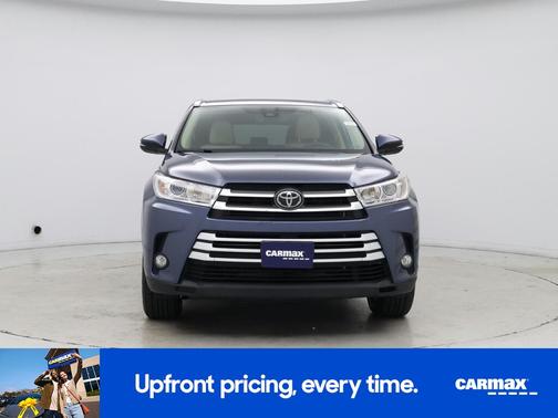Blue 2019 Toyota Highlander XLE